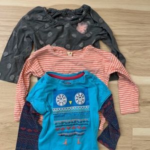 Girl's Long Sleeves T-Shirt Bundle 18M